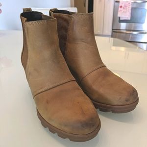 Sorel wedge boots
